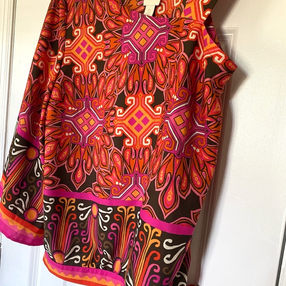 CHICO’S•one shoulder Zanzibar top S NWT - Picture 7 of 7